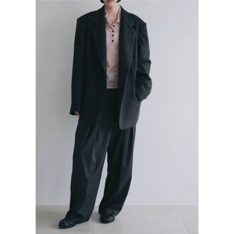 【anuke】Hightwist Cocoon Pants　※納期8月下旬～9月下旬