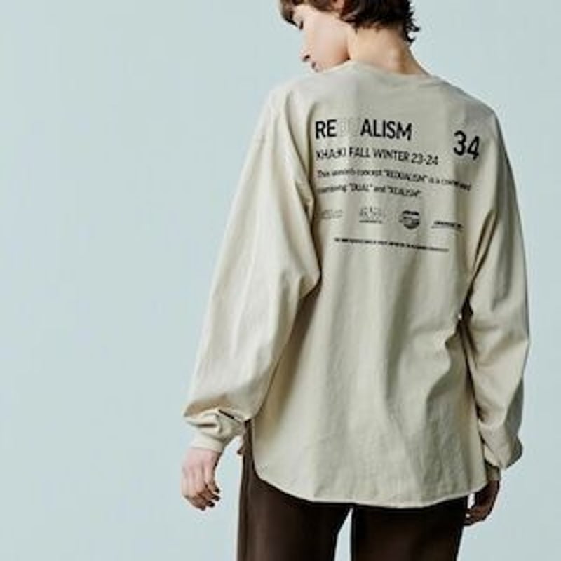 KHA:KI】ROUND HEM TEE -REDUALISM- | selectshop