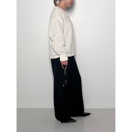 【CHIGNON】ふさふさ2WAYﾈｯｸﾆｯﾄ