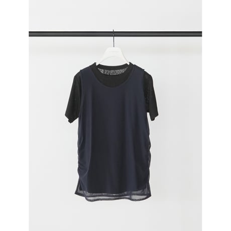 【CHIGNON】ﾚｲﾔｰﾄﾞｼｱｰTOPS