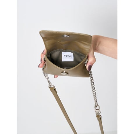 【YENN】CHAIN BELT POUCH