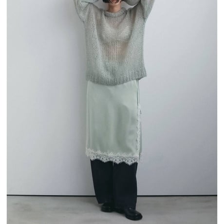 【anuke】Lowgauge Mohair Knit