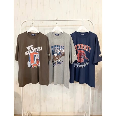 【L'ours Polaire et Bleu】アメリカングラフィティTシャツ
