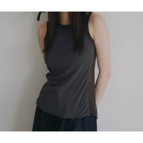 【anuke】Bicolor Tank Top