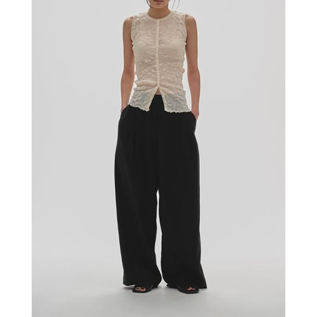 【TODAYFUL】Lightweight Tuck Trouser