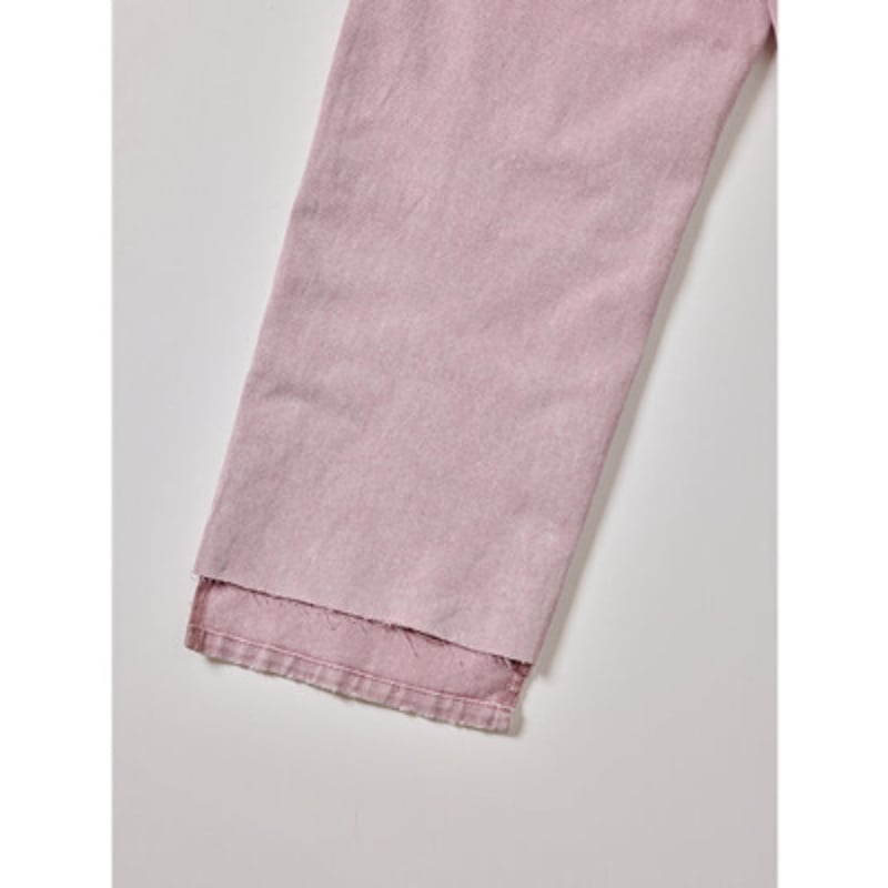 YENN】HIGH RISE TUCK WIDE ピンク | selectshop kusu