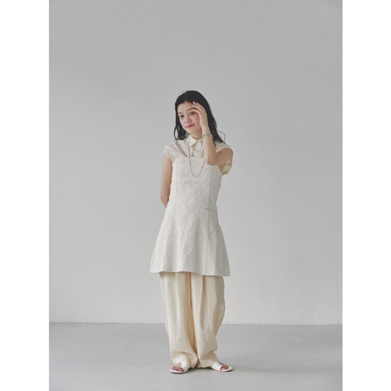 todayful Jacquard Bare Tunic