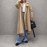【M.U.L.】ASYMMETRY FLARE COAT　MULW-2035