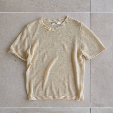 【anuke】Wrapcami Layered Knit　※納期7月上旬～8月上旬