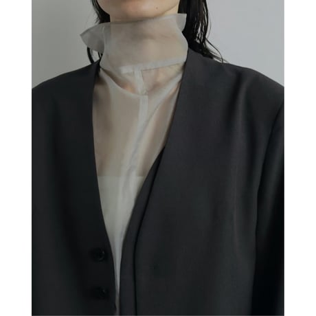 【anuke】Sheer Turtle Onepiece
