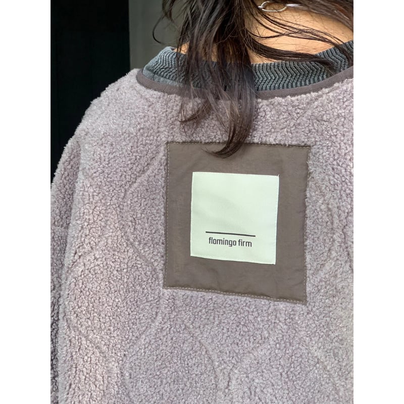 flamingo farm】ノーカラーボアブルゾン 150265 | selectshop