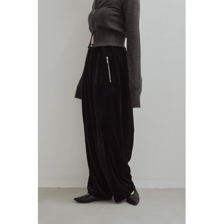 【Hella】Velour Cocoon Pants　※納期10月中旬～11月中旬