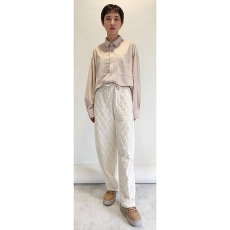 【Boutique Ordinary】Quilted Curvy Pants