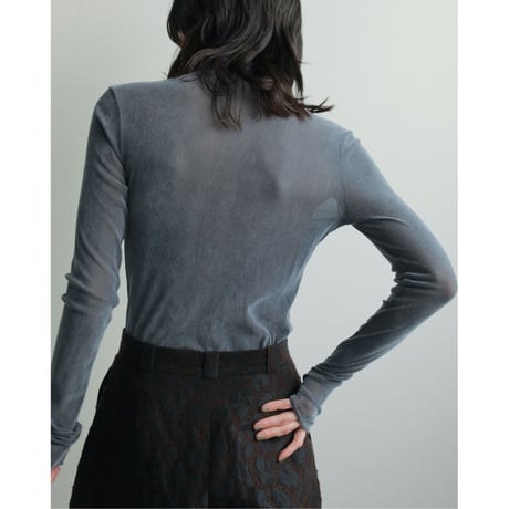 【anuke】Velour Tie Tops※10月中～11月中