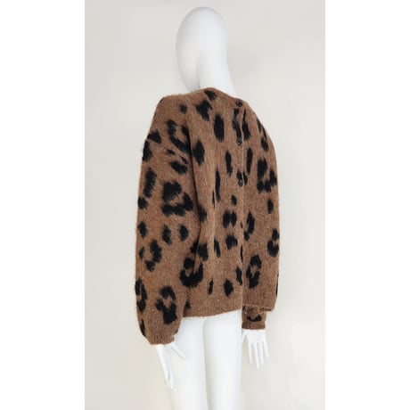 【Boutique Ordinary】Cheetah Knit Cardigan