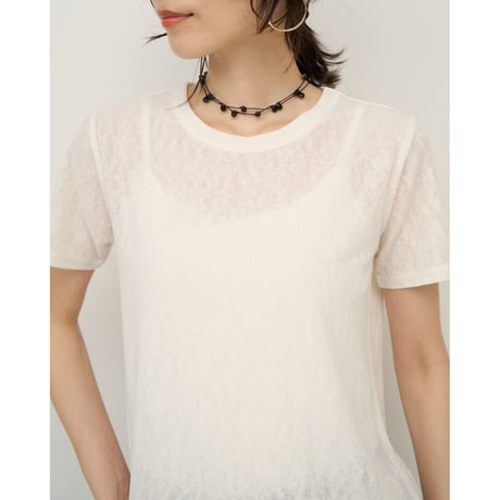 【CHIGNON】ﾚｲﾔｰﾄﾞｼｱｰTOPS