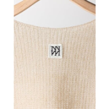 【YENN】SHEER MOHAIR KNIT PO　※納期：9月中旬〜10月中旬