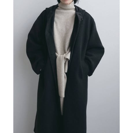 【anuke】Wool Hoodie Coat