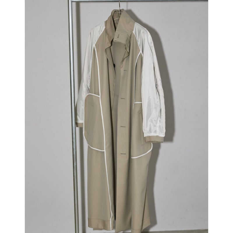 Standcollar Trench Coat | selectshop kusukusu Standcollar Trench Coat | selectshop kusukusu