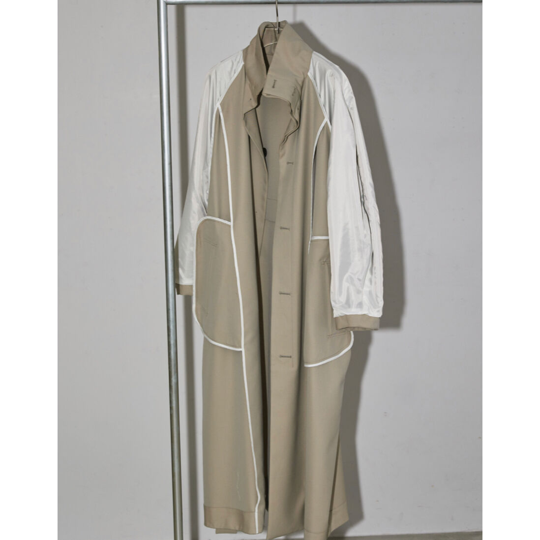 Standcollar Trench Coat | selectshop kusukusu Standcollar Trench Coat | selectshop kusukusu