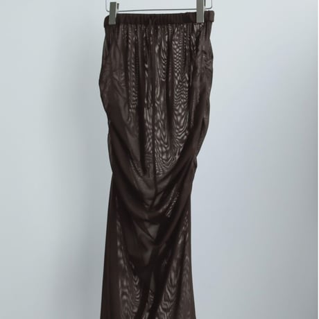 【anuke】Gather Tulle Skirt　※納期5月中旬〜6月中旬