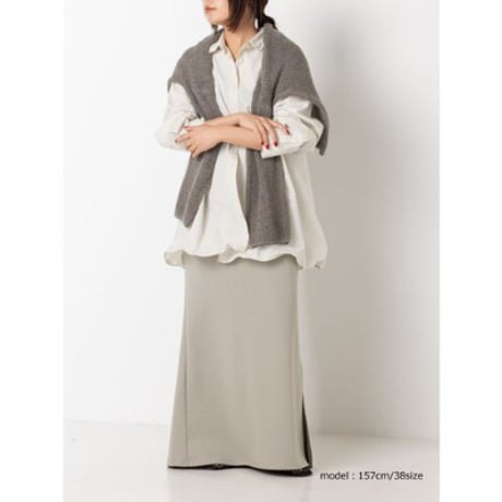 【YENN】W JERSEY MAXI SK