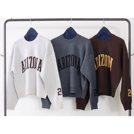 【LE MELANGE】ロゴニットPO
