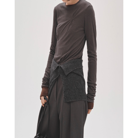 【TODAYFUL】Layered Knit Skirt　※納期11月中～12月中
