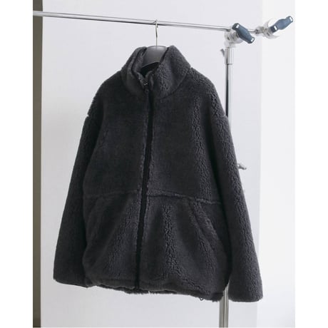 【anuke】Boa Zip Blouson