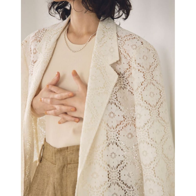 全国 TODAYFUL Lace Over Jacket レースオーバージャケット | magkin.org