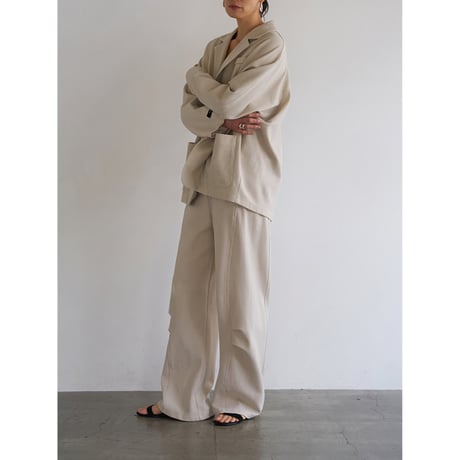 【YENN】FADED JERSEY JACKET　※納期：8月中旬～9月中旬