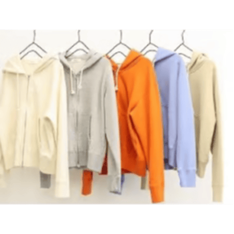【LE MELANGE】ZIPパーカー　 ※納期9月中旬～10月中旬