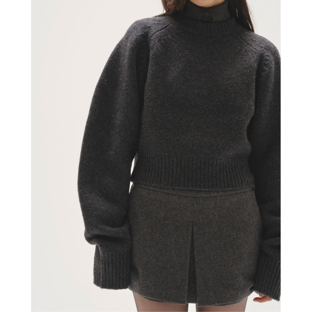 TODAYFUL】Wool 100% Raglan Knit ※納期11月中～12月中 |