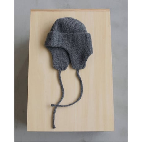 【anuke】Ribknit Flight Cap　※納期11月中旬～12月中旬