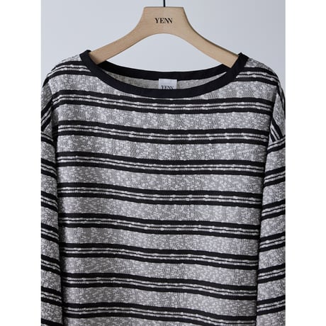 【YENN】 STP LONG TEE BLOUSE　納期：2026年2月上旬～3月上旬