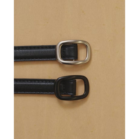 【TODAYFUL】Narrow Leather Belt　※納期11月中旬～12月中旬