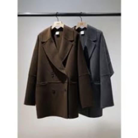 YENN】DOUBLE FACE PEA COAT | selectshop kusukusu