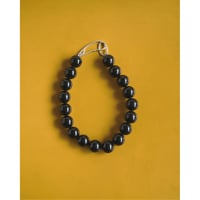 【anuke】Volume Blackball Necklace