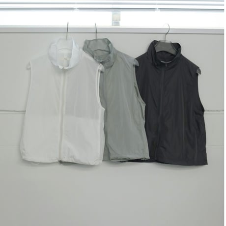 【anuke】Nylon Sleeveless Blouson　※納期3月下旬〜4月下旬
