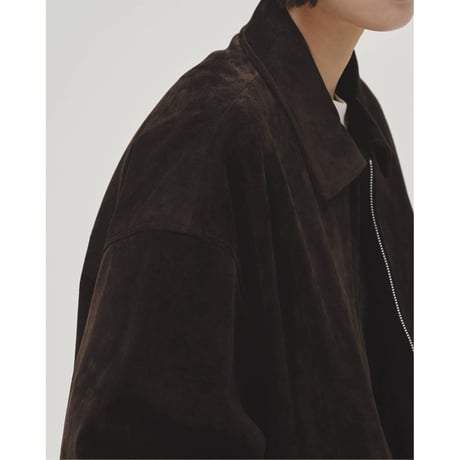【TODAYFUL】Suede Zip Blouson　※納期9月中旬～10月中旬