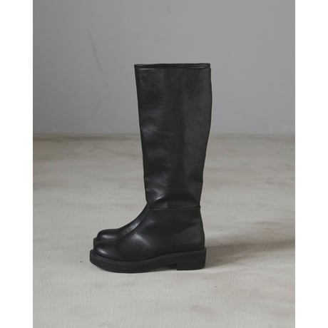 【anuke】Ecoleather Long Boots