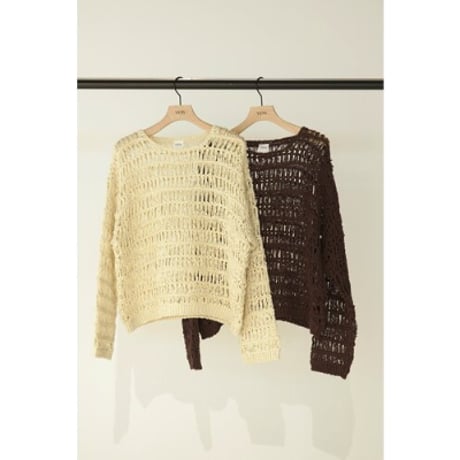 【YENN】CROCHET KNIT PO