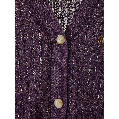 【YENN】OPENWORK KNIT CD