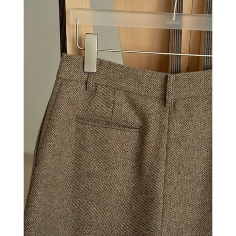 【anuke】Herringbone Short Pants　※納期9月中旬～10月中旬