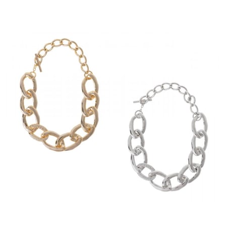 【Sea'ds Mara 】Cast chain necklace
