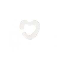 【Sea'ds mara】 Heart glass earcuff
