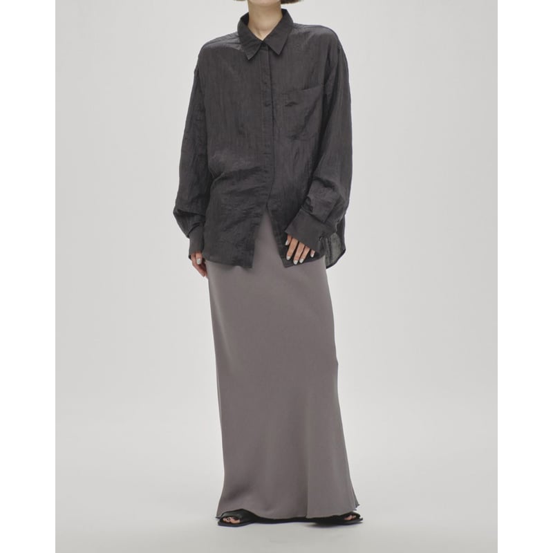 TODAYFUL Halfsleeve Crape Shirts グレー TODAYFUL 