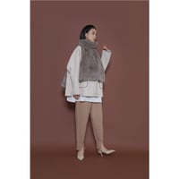 QTUME】フェザーファンシーニットビスチェキャミ | selectshop