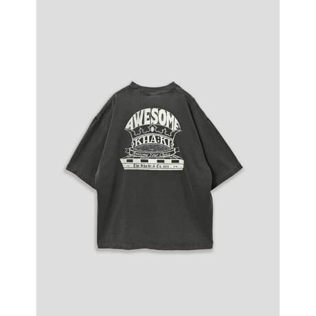 【KHA:KI】WIDE TEE -AWESOME-