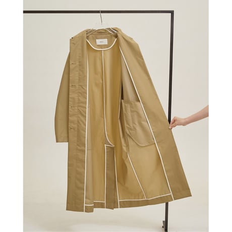 【TODAYFUL】Soutiencollar Waterproof Coat　※納期3月中旬〜4月中旬